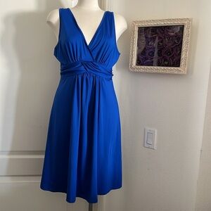 Royal Blue Sleeveless Dress